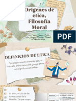 Origenes Ética, Filosofía Moral