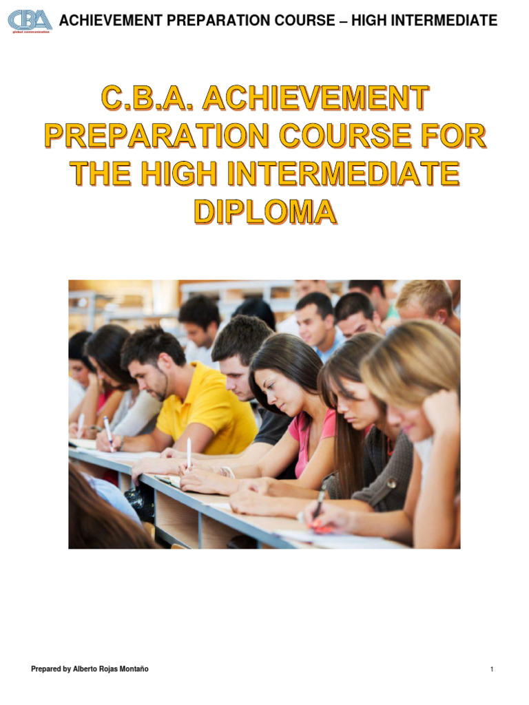 High Intermediate English Course | PDF | Linguistics