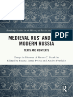Medieval Rus' and Early Modern Russia - Texts and Contexts - Susana Torres Prieto, Andrei Franklin - Routledge Studies in The History of Russia and - 9781003256236 - Anna's Archive
