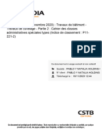 Partie 2 Cahier Des Clauses Administratives Spéciales Types - Norme Homologuée NF DTU 14.1 P2 - Novembre