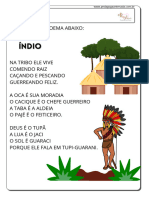 Atividades Dia Do Indio Português