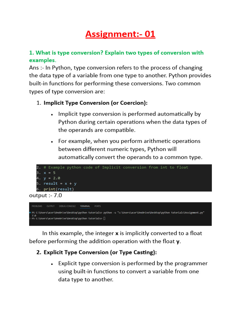 Python Basics for Beginners | PDF | Area | Mathematics