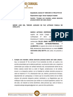 Exp. Judicial #3455-2021 - Cumplo Mandato, Señalo Domicilio Procesal Dentro Del Radio Urbano - Dilcio. R