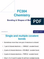 Bonding - Shapes of Molecules