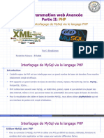 Partie II-PHP-chap 4-Interfaçage de MySql via PHP