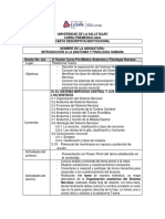 Carta Descriptiva 2a Sesión CPM2024 Anatomía y Fisiología Humana