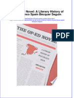 Textbook Ebook The Op Ed Novel A Literary History of Post Franco Spain Becquer Seguin All Chapter PDF