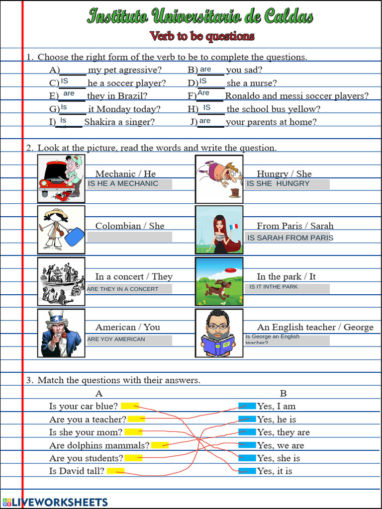 Yes No Questions To Be | PDF