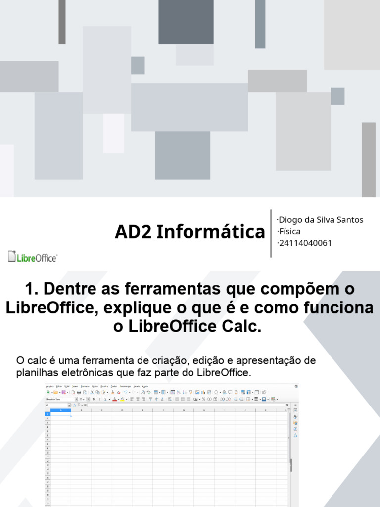 LibreOffice Calc Fórmulas | PDF | Função (Matemática) | Programas