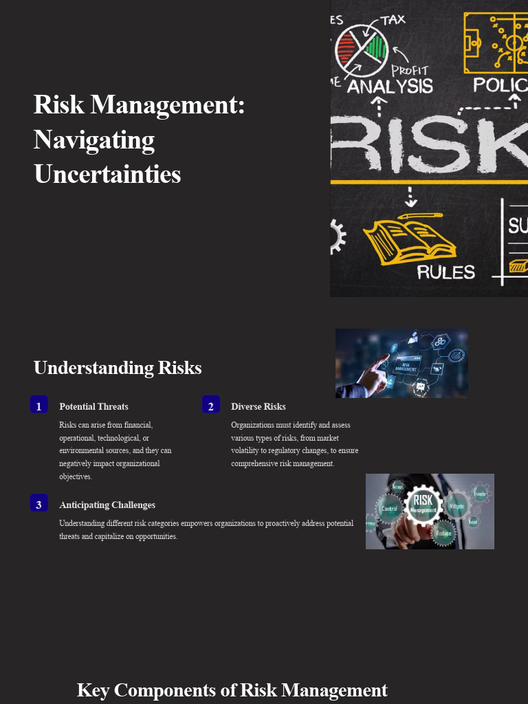 Risk Management Navigating Uncertainties | PDF | Risk | Risk Management