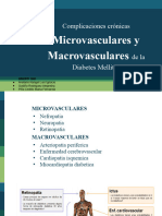 Complicaciones Micro y Macrovascuares de La Diabetes