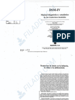 63 DSM-IV 1995 Trastornos de Inicio en La Infancia La Ninez o La Adolescencia PP 39-128