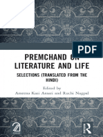 Ameena Kazi Ansari, Ruchi Nagpal - Premchand On Literature and Life - Selections (Translated From The Hindi) - Routledge (2023)