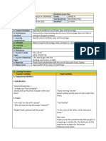 Sample Lesson Plan Detailed in Math