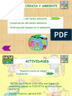 Actividades de Ciencia y Ambiente