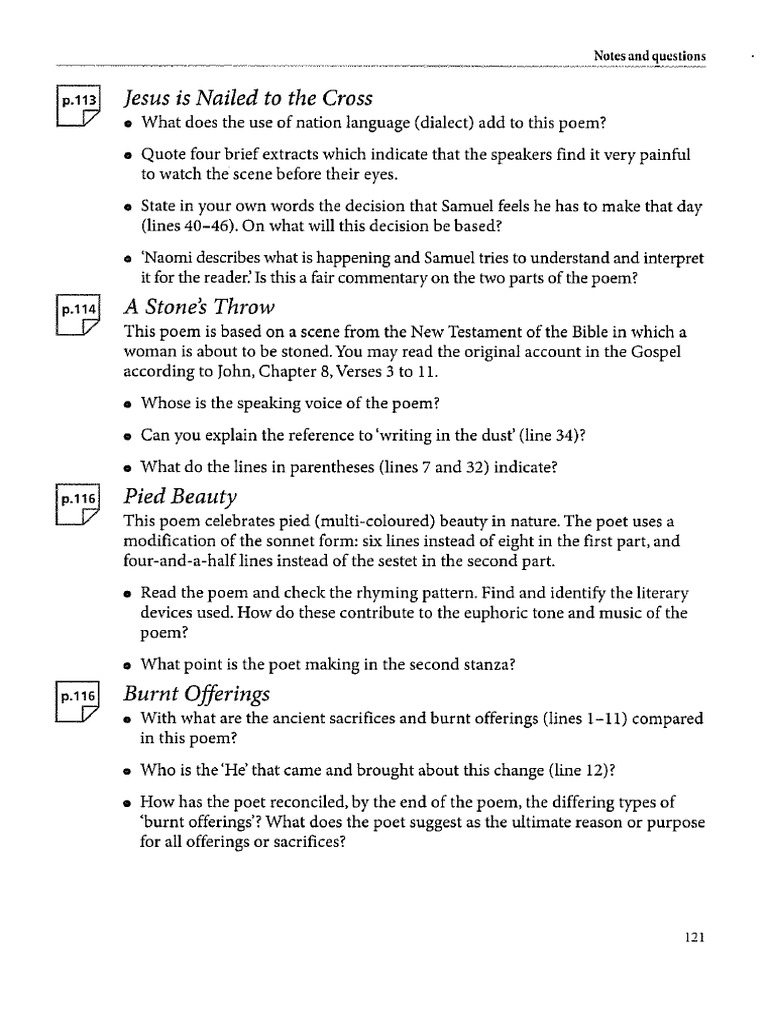 A Stone's Throw Notes | PDF