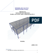 Memoria de Calculo Area Administrativa