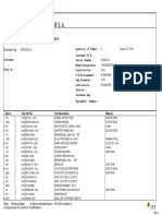 Intech S.A.: Replacement Parts Data Sheet