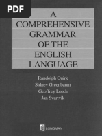 【中古】A comprehensive grammar of theEnglish language／Randolph Quirk ... [et al.] ;index by David Crystal／Longman A Comprehensive grammar of the English language by Randolph