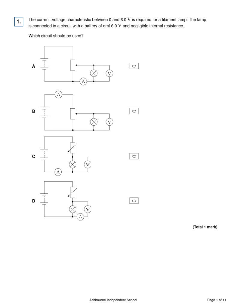 Pot Div Revision | PDF | Voltage | Resistor