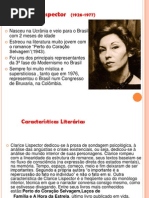 CLARICE LISPECTOR (1926-1977)