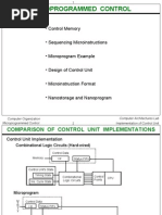 Micro Programmed Control