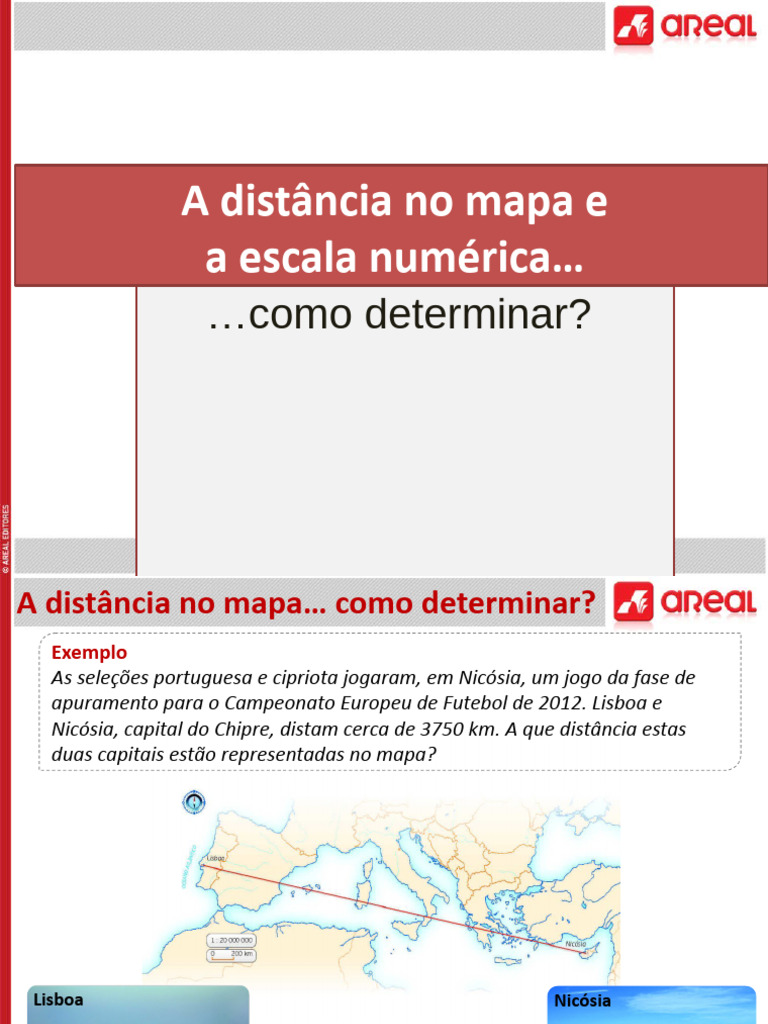 Cálculo de Distâncias em Mapas | PDF | Mapa