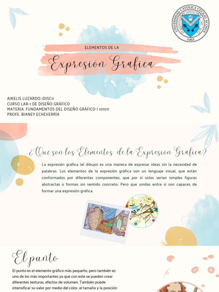 Elementos de la Expresión Gráfica | PDF | Color | Perspectiva (Gráfica)