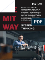 MIT XPRO - System Thinking - Brochure