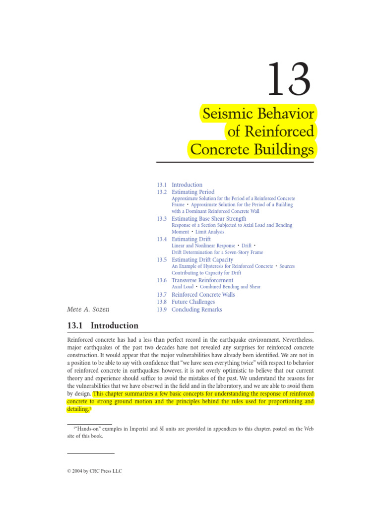 Seismic Design for Engineers | PDF | Strength Of Materials ...