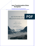 Textbook Ebook Autonomous Transformation Brian Evergreen All Chapter PDF