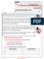 Dzexams 1am Anglais 305905