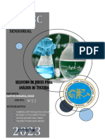 Práctica #03 - Informe de Laboratorio de Evaluación Sensorial - 2.2