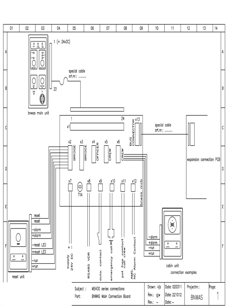 220-Alphabnwas Ms421b Connection Diagram Ms431 22-10-2012 | PDF