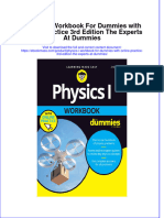 Textbook Ebook Physics I Workbook For Dummies With Online Practice 3Rd Edition The Experts at Dummies All Chapter PDF
