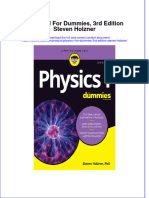 Textbook Ebook Physics I For Dummies 3Rd Edition Steven Holzner All Chapter PDF