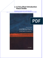 Textbook Ebook Geopolitics A Very Short Introduction Klaus Dodds All Chapter PDF