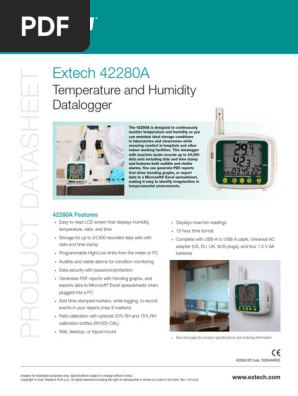 Extech Humidity and Temperature Data Logger at Rs 7282 in Hyderabad - ID: 6635723