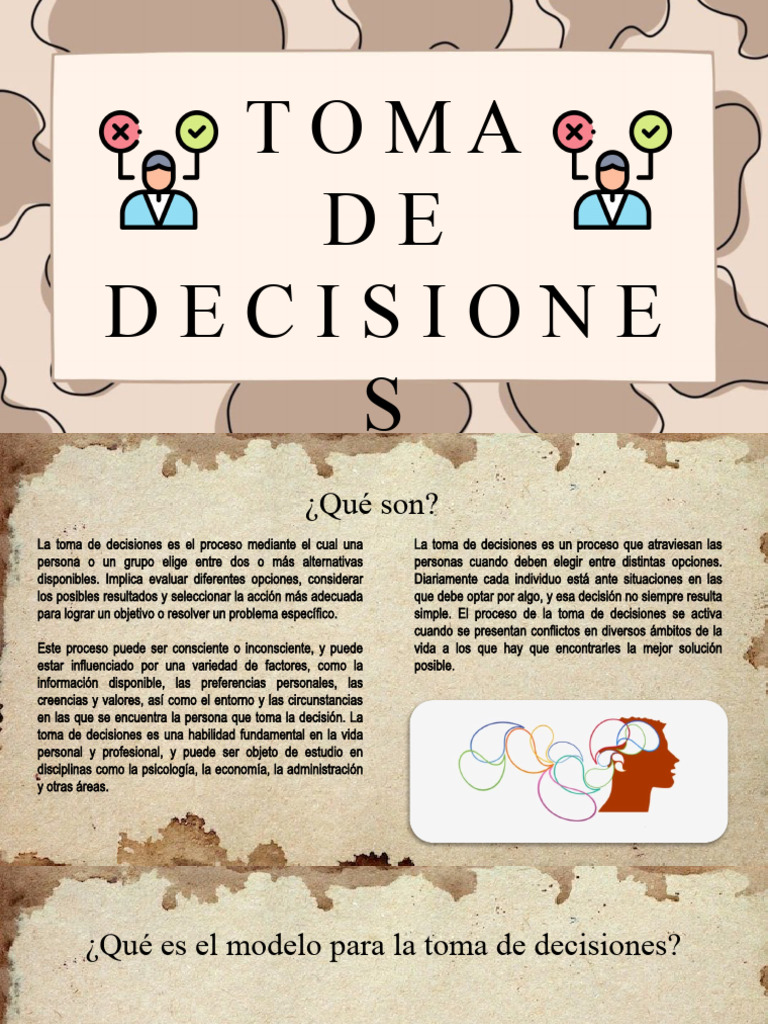 Decisiones y Riesgos Juveniles | PDF | Toma de decisiones | La ...