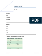 Measurement Notes