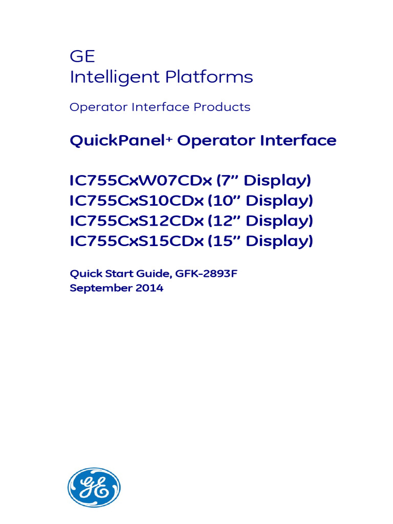 QuickPanel+ Operator Interface Guide | PDF | Computer Engineering ...
