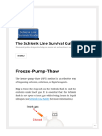 Freeze-Pump-Thraw Distillation