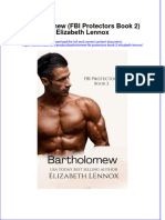 Textbook Ebook Bartholomew Fbi Protectors Book 2 Elizabeth Lennox All Chapter PDF