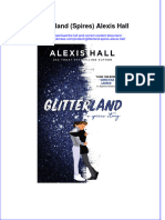 Textbook Ebook Glitterland Spires Alexis Hall All Chapter PDF