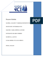 Analisis y Viabilidad de Proyectos Proyecto Modular