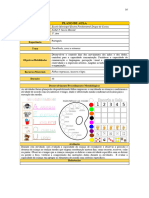 Plano de Aula Pontilhado, Cores e Números