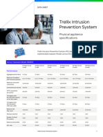 Trellix Intrusion Prevention System Physical Appliance Specifications