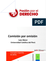 MEINI Comisión Por Omisión. LPDerecho 2022.11.03