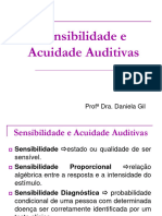 Sensibilidade e Acuidade Auditiva