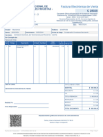 Factura Electrónica de Venta: Consejo Nacional de Tecnicos Electricistas - Conte